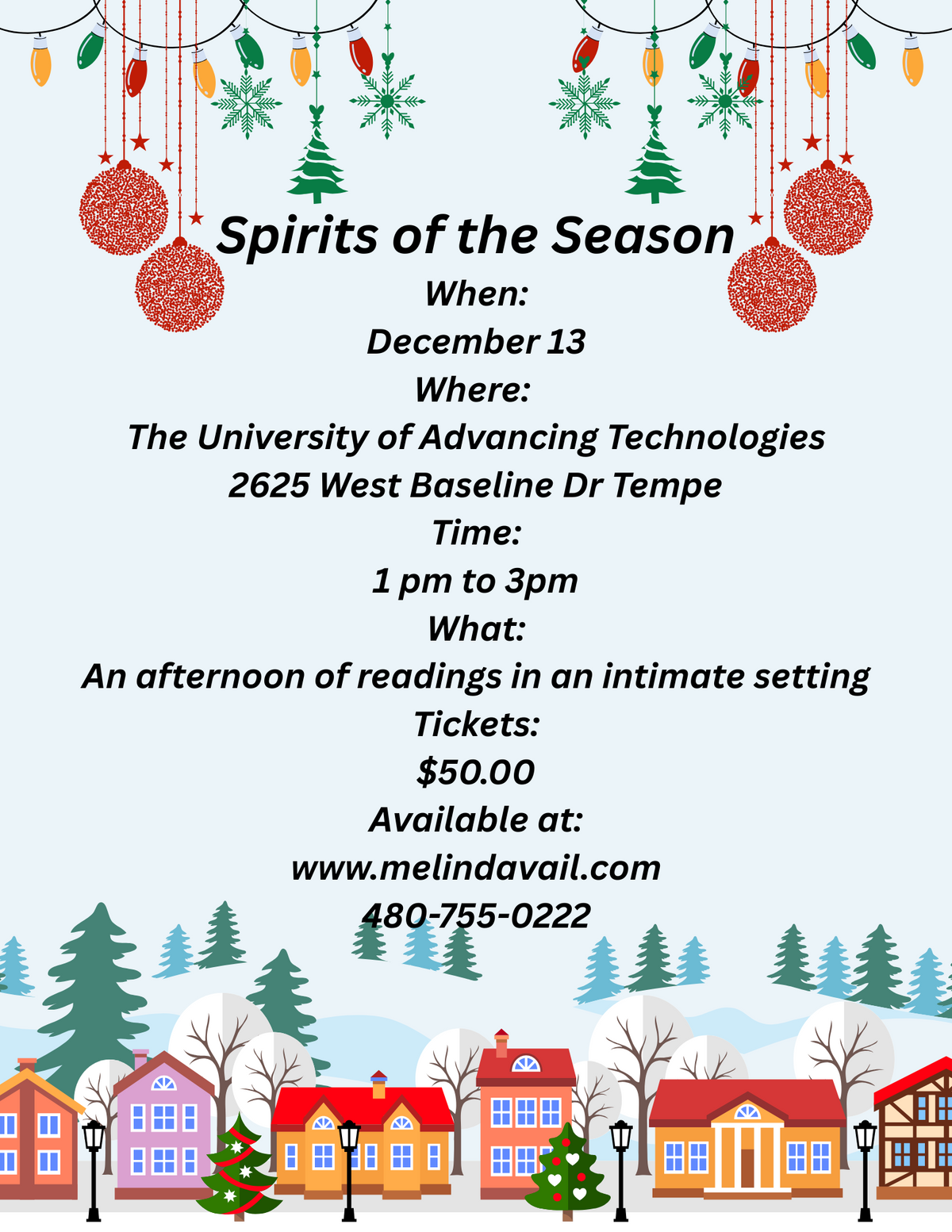 Spirits of the Season 2025